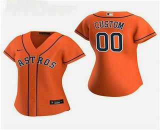 Women Customized Houston Astros 2020 Orange Alternate Nike Jersey,We sell and wholesale Women Customized Houston Astros 2020 Orange Alternate Nike Jersey on line form chian!